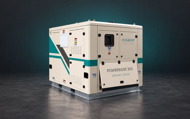 Alchemy Industrial PowerEdge 300 battery energy storage system